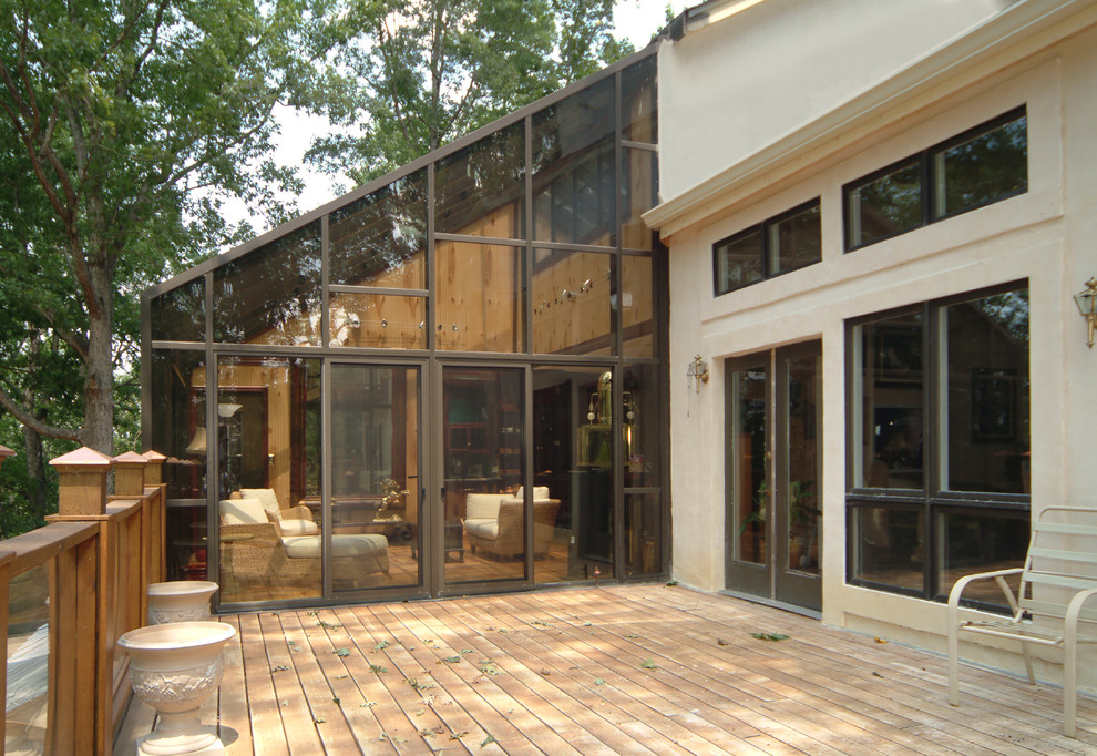 Patio - contemporary patio idea in Atlanta