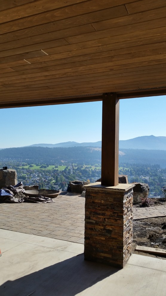 Patio Contemporary Patio Seattle by Spokane House Plans, Inc Houzz