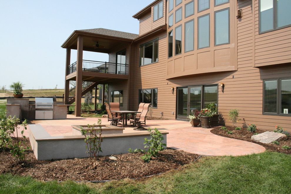 Patios & Outdoor Living Areas Traditional Patio Omaha by ADC