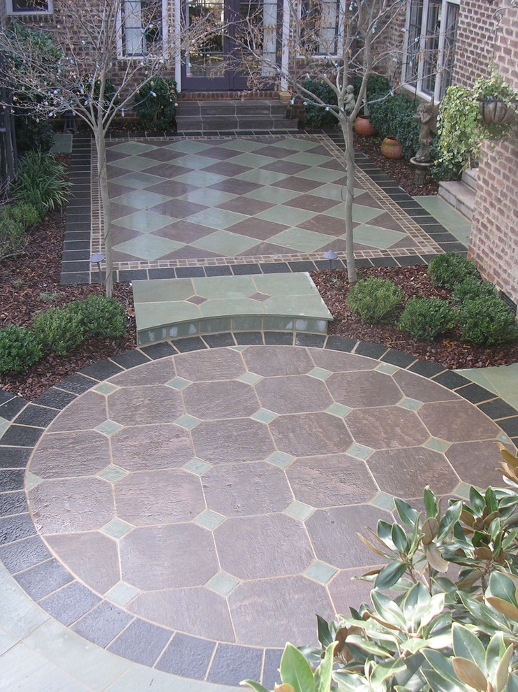 Patios & Walkways Eclectic Patio Richmond by Luck Stone Center