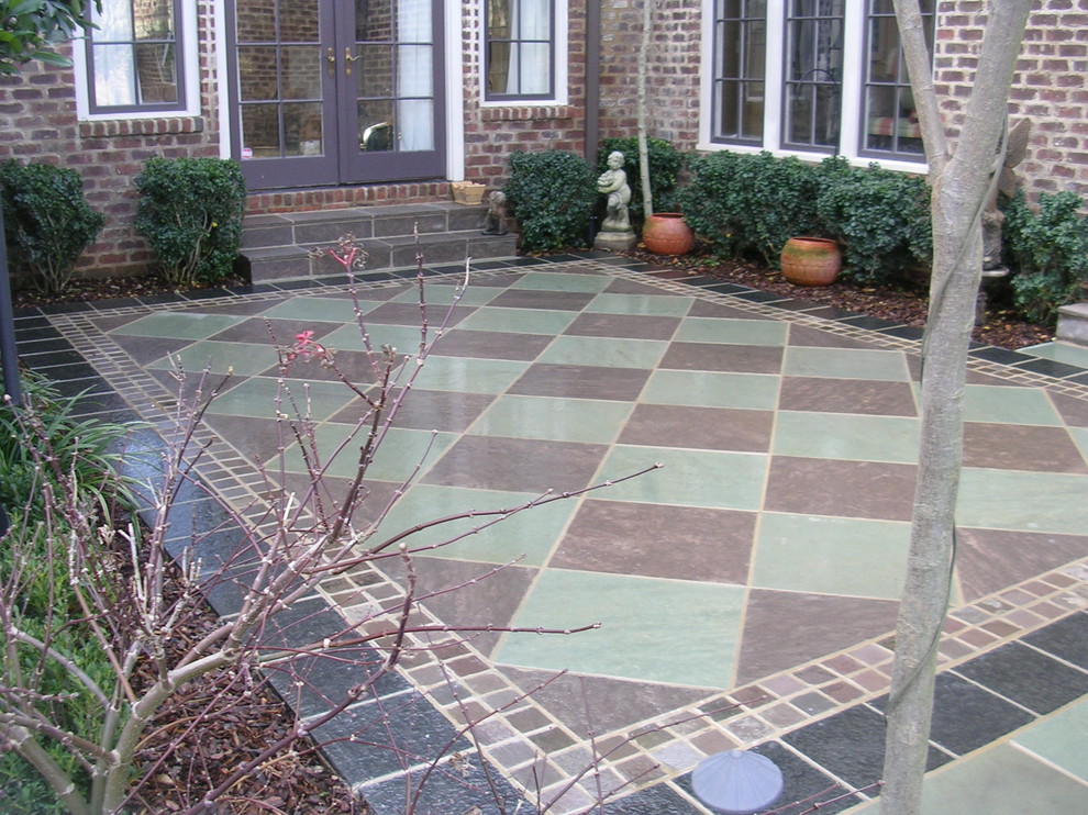 Patios & Walkways Eclectic Patio Richmond by Luck Stone Center