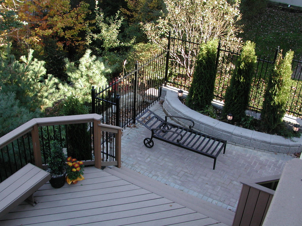 Elegant patio photo in Other