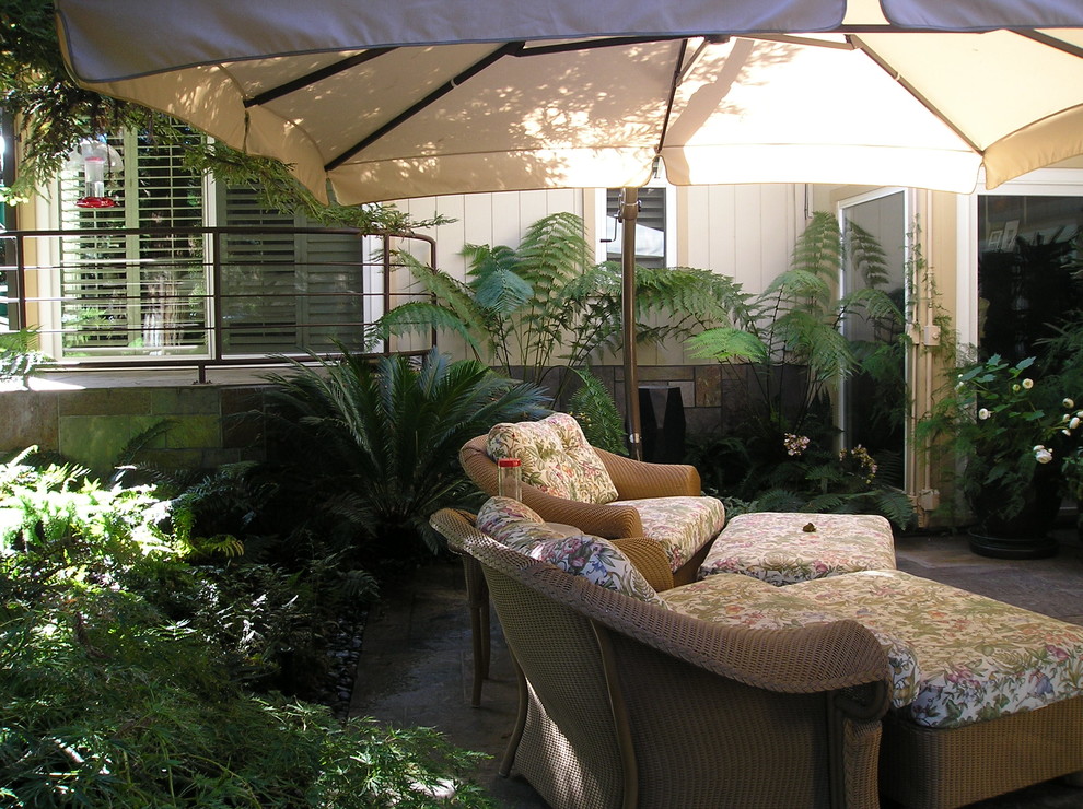 This is an example of a world-inspired patio in San Francisco.