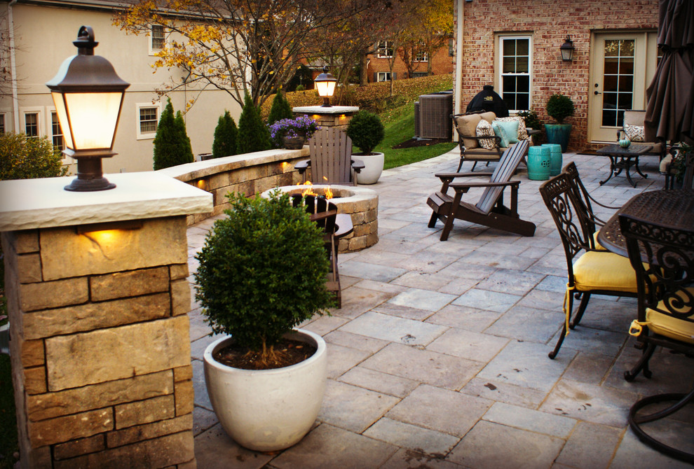 Patios Rustic Patio Other by Roanoke Landscapes Houzz