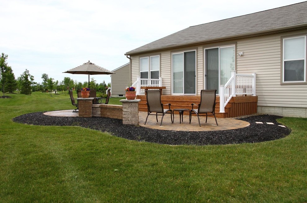 Patios Patio Cleveland by SurfaceWorks Design and Landscapes Houzz