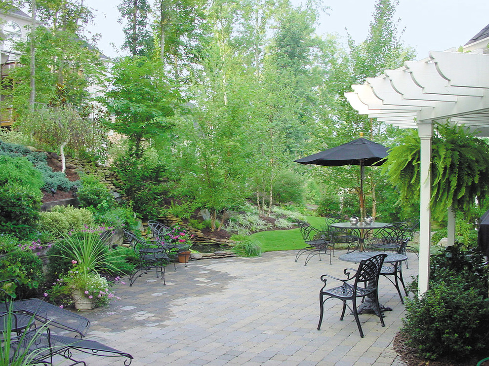 Patios, Walkways, Retaining Walls Classique Terrasse et Patio