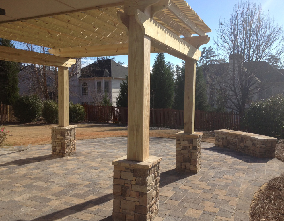 Patios, Walkways, Retaining Walls Classique Terrasse et Patio