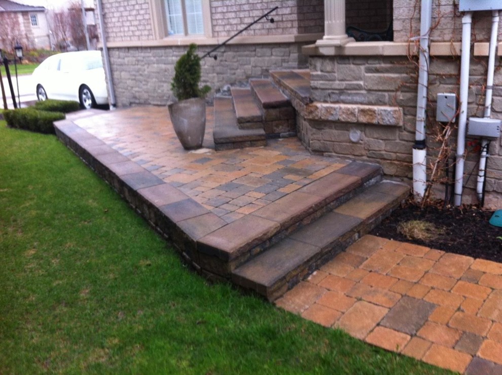 Paver Patio Traditional Patio Toronto by Big Town Contracting