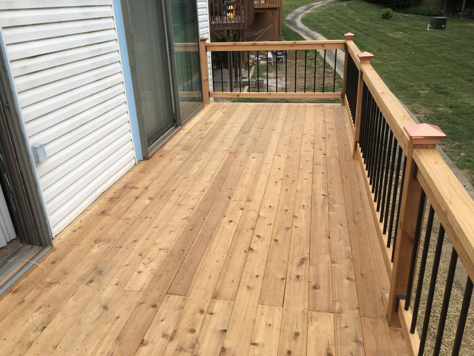 Paver Patio, Deck, Pergola, and Sunsetter Patio Kansas City by