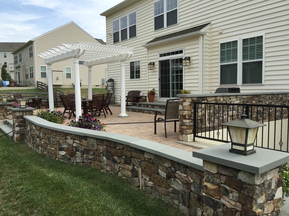 Paver Patio in Leesburg, Virginia Patio DC Metro by American