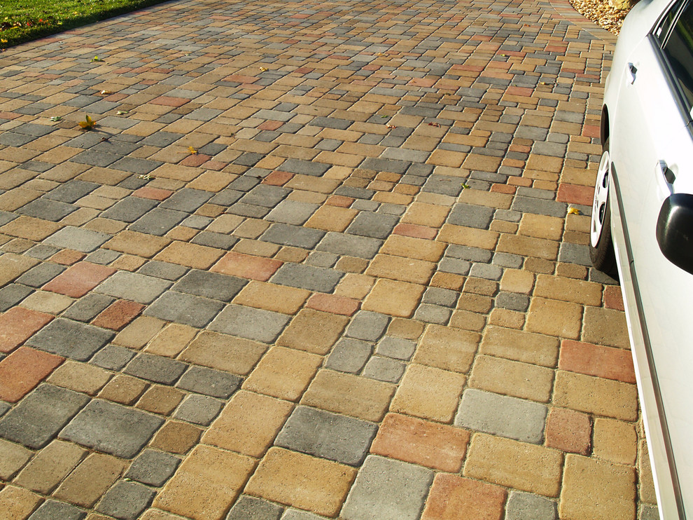 Pavers Driveways - Mediterranean - Patio - Santa Barbara - by Chaparral ...