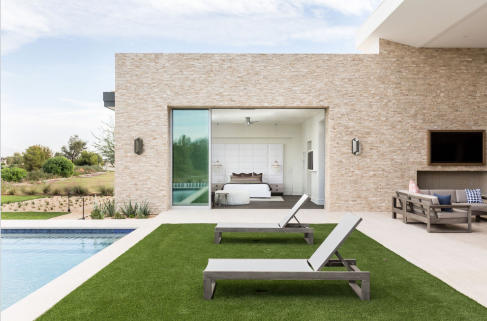 Peary Place Palm Desert Modern Patio Los Angeles by JAC