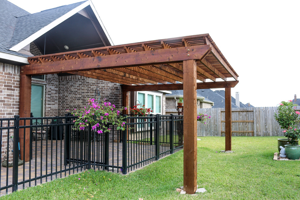 Pergola Structure in Katy TX - Traditional - Patio ...