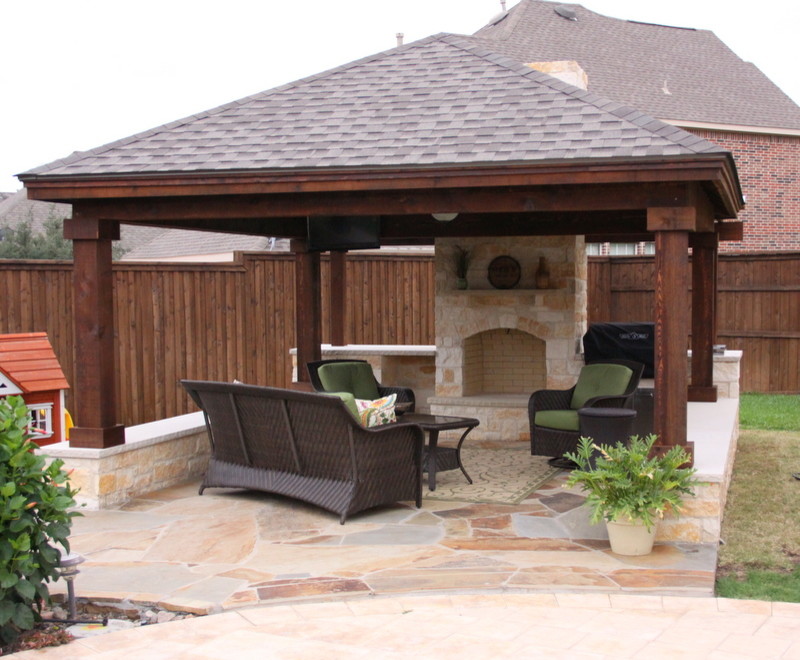 Pergolas and Arbors Traditional Patio Dallas by Brennan