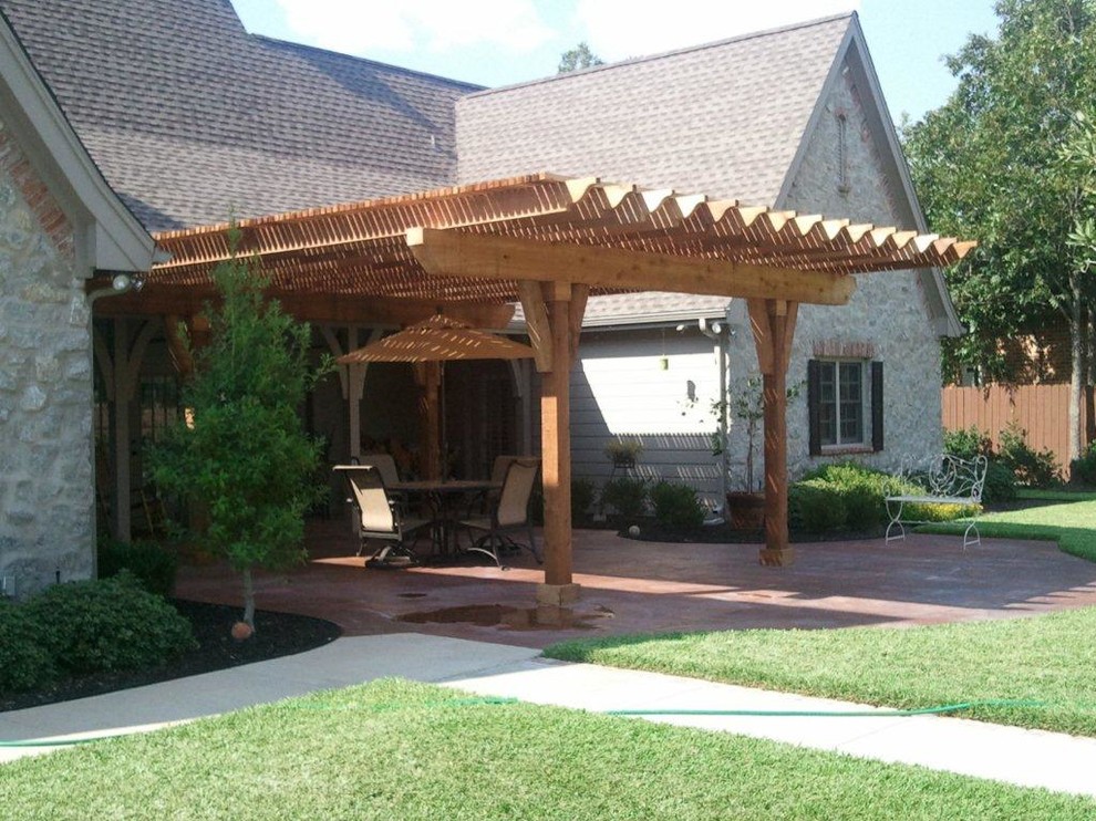 Pergolas and Arbors Traditional Patio Dallas by Brennan