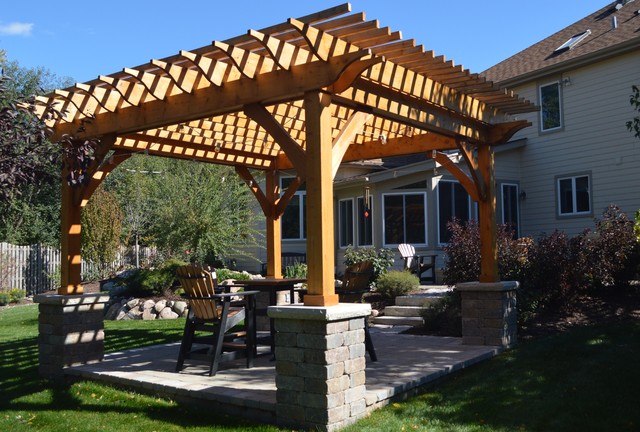 Pergolas and Pavilions - Contemporary - Patio - Chicago - by CMS ...