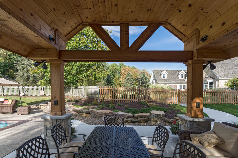 Klassischer Patio in Cleveland