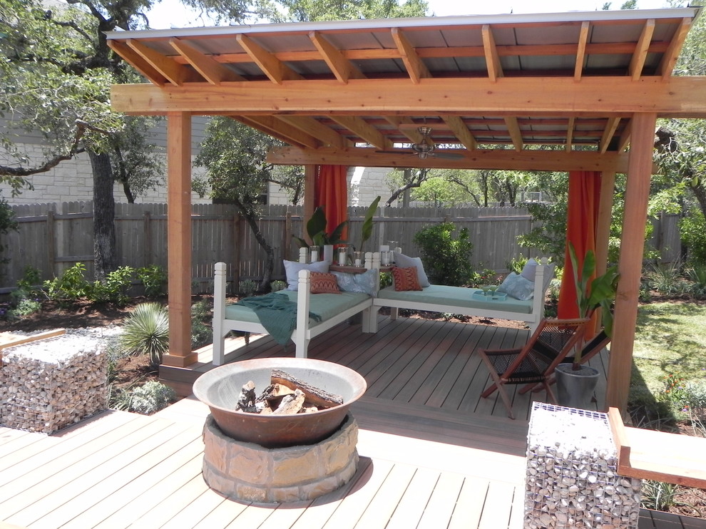 Pergolas & Shade Structures Contemporary Patio Austin by