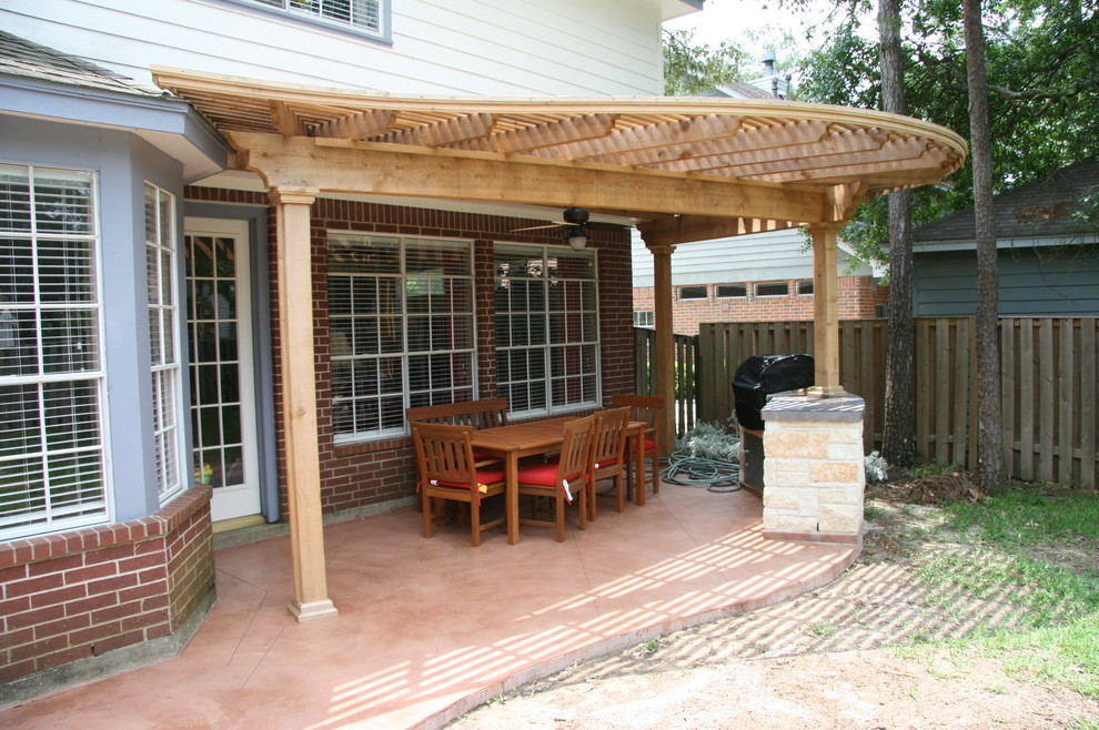 Pergolas, Arbors, and Gazebos Traditional Patio Houston by