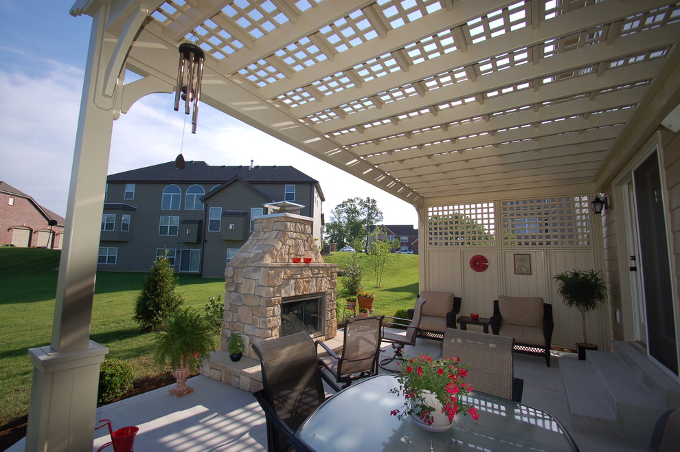 Pergolas Traditional Patio St Louis by California Custom Decks