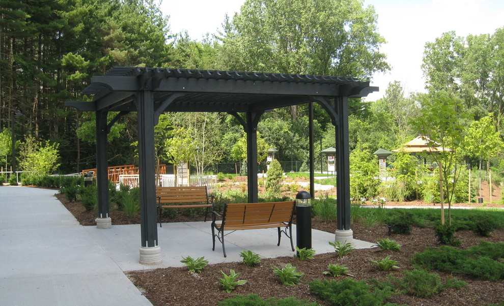 Pergolas Traditional Patio Toronto by Limestone Trail Co. Inc