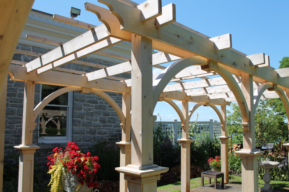 Pergolas of 2013 Traditional Patio Ottawa by Lanark Cedar Houzz