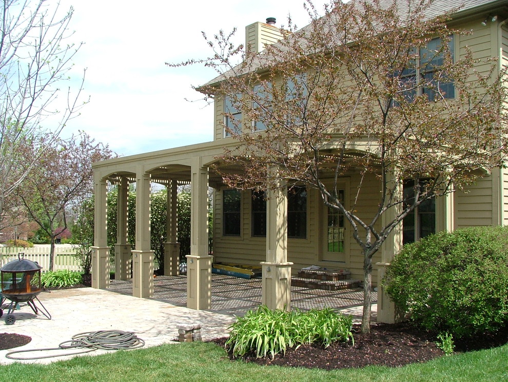 Pergolas Traditional Patio Cincinnati by Ohio Valley DeckScapes