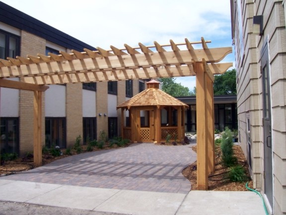 Patio - traditional patio idea in Jacksonville