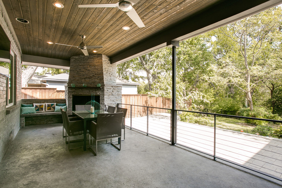 Plano Parkway Perfection Patio Dallas by New Leaf Custom Homes