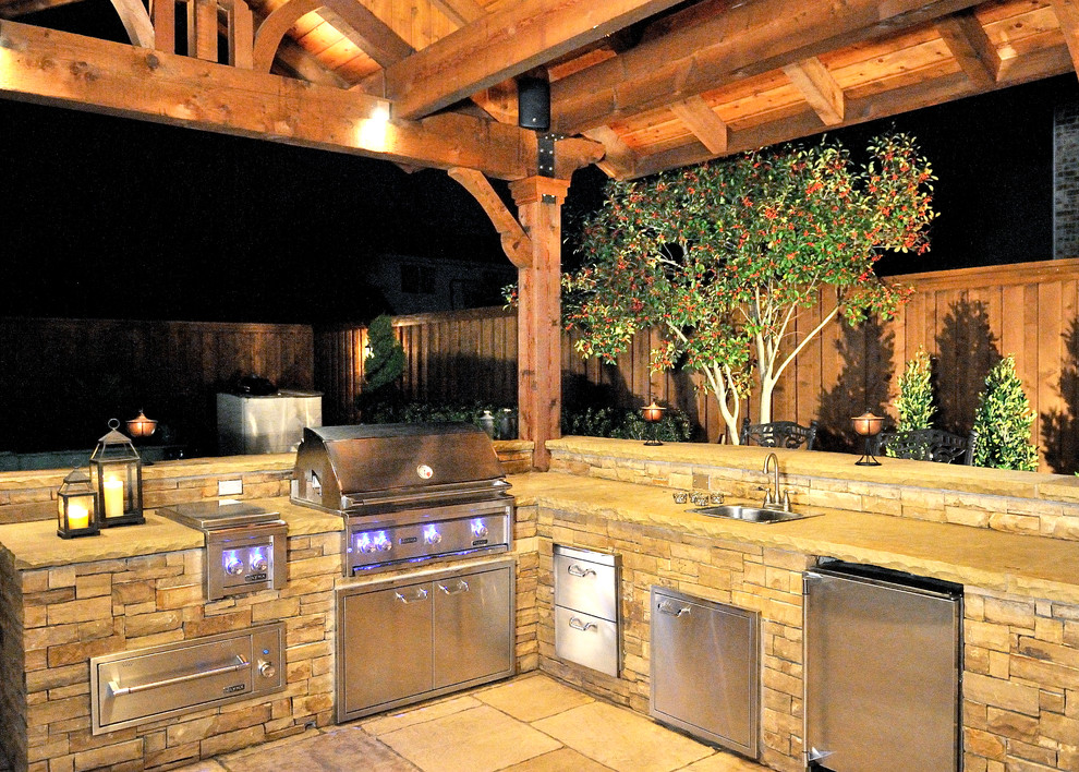 Plano, Texas Residential Project Craftsman Patio Dallas by Dal