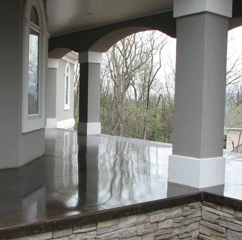 Polished Concrete Patio Other by Crown Decorative Concrete Houzz