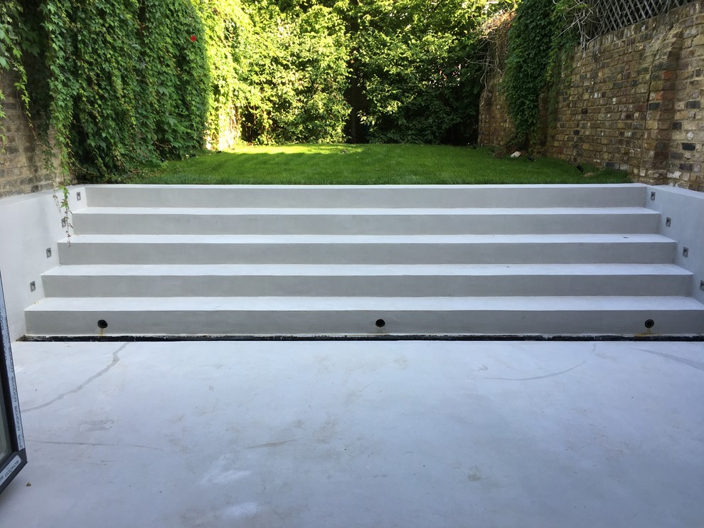 Polished Concrete Microscreed Floor St John's Wood London