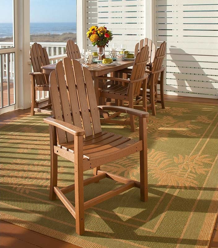 Polywood Adirondack Outdoor Furniture Beach Style Patio Burlington by VERMONT WOODS