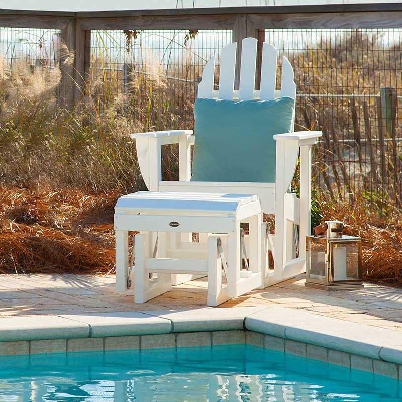 Polywood Adirondack Outdoor Furniture Beach Style Patio