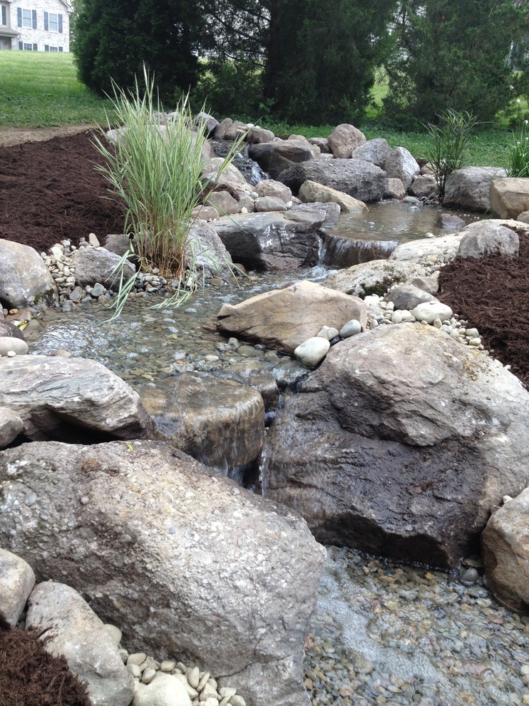 Pond & Stream Build Lancaster, PA Modern Landscape Other by C