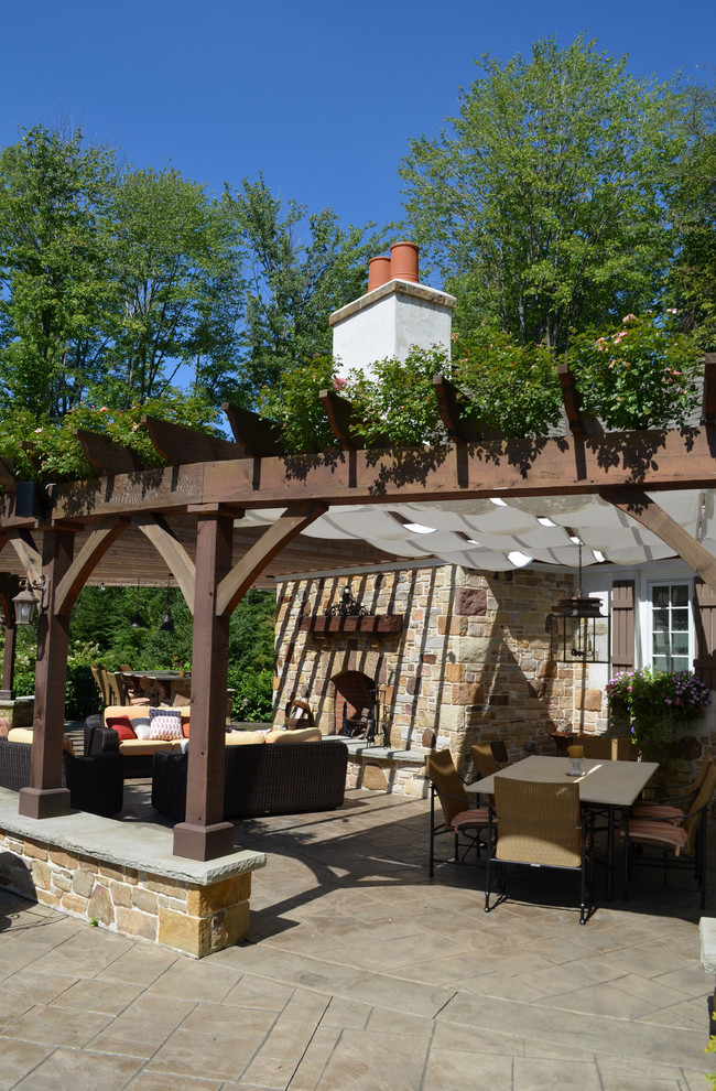 Pool House, Orange Village, Ohio Traditional Patio Cleveland by