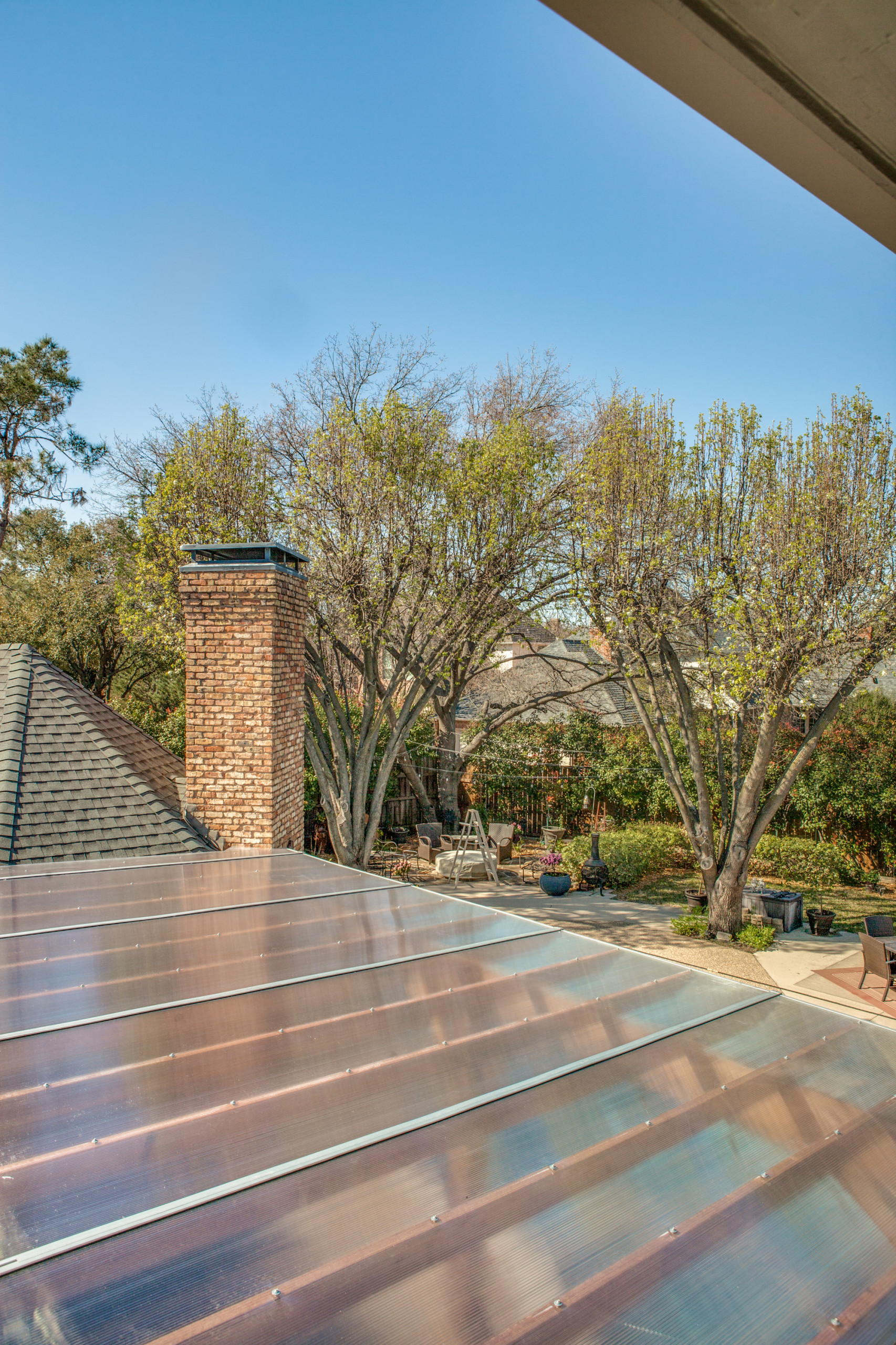 austin outdoor living contractors on Poolside Pergola With Polygal Cover Patio Austin By Regal Plastics San Antonio Houzz