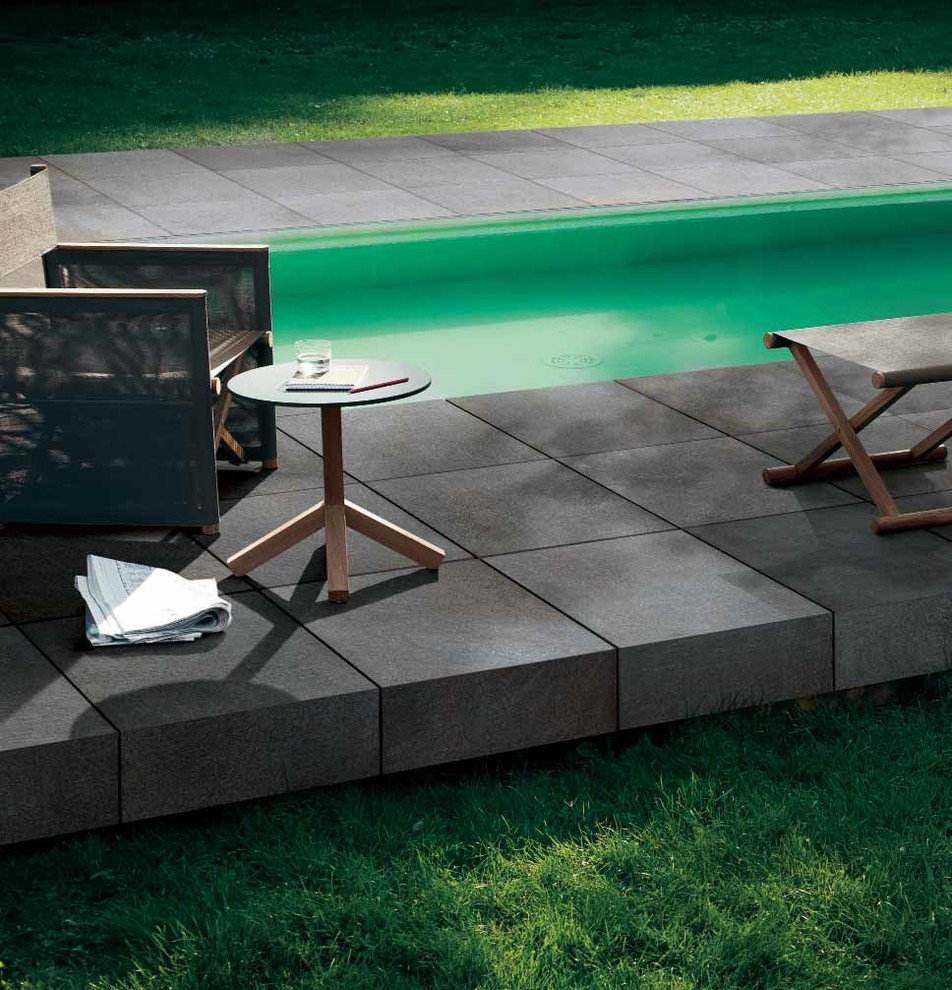 Porcelain Pavers Contemporary Patio New York by Tiles Unlimited