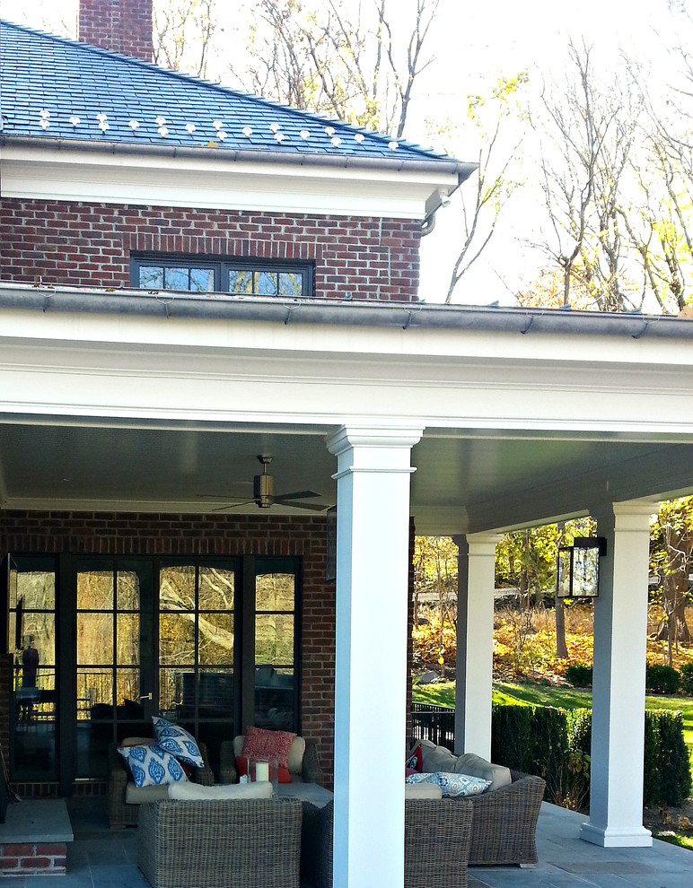 Patio - traditional patio idea in Bridgeport
