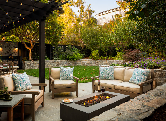 Private Sitting Garden - Traditional - Patio - San Francisco - by ...