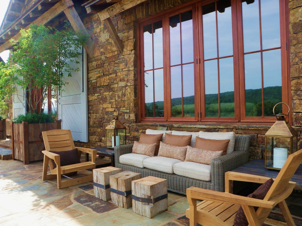 Project 8 Rustic Patio Little Rock by DK Design Houzz