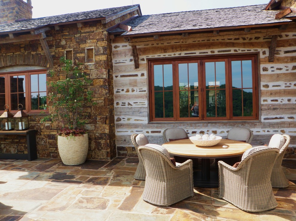Project 8 Rustic Patio Little Rock by DK Design Houzz
