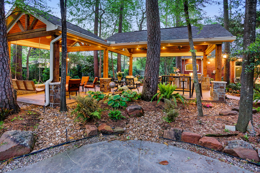 Project of the Month: April 2018 - Rustic - Patio - Houston - by TCP ...