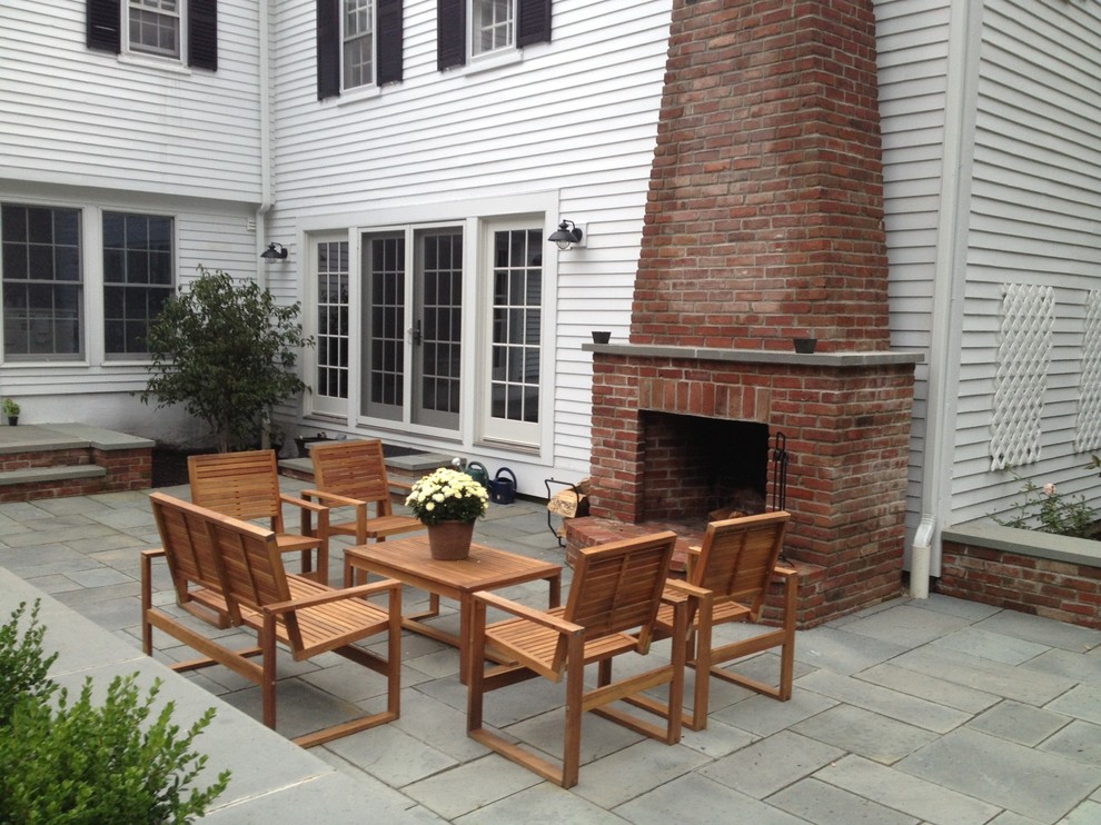 Project Portfolio Traditional Patio Portland Maine by New England Landscapes, Inc. Houzz