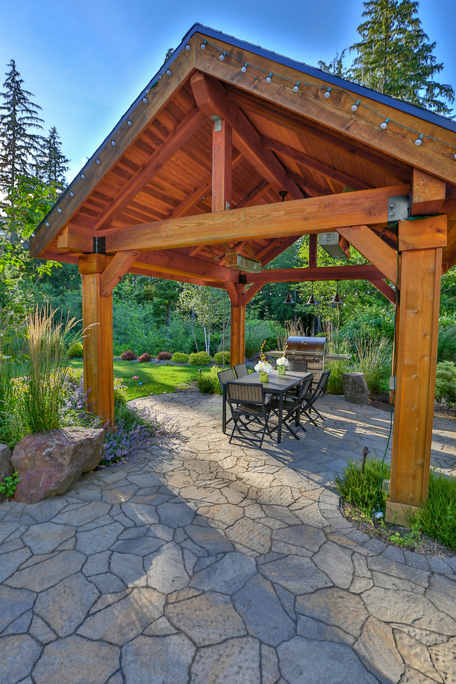 Prosise Project Craftsman Patio Seattle by Timberline Patio