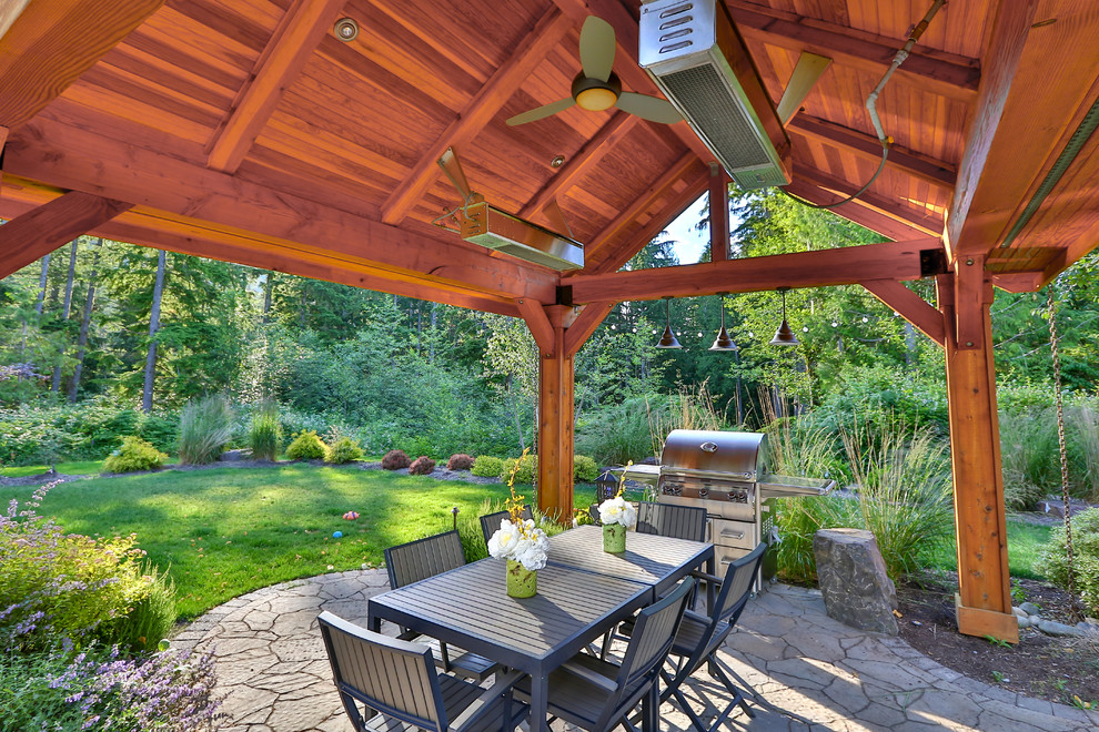 Prosise Project Craftsman Patio Seattle by Timberline Patio