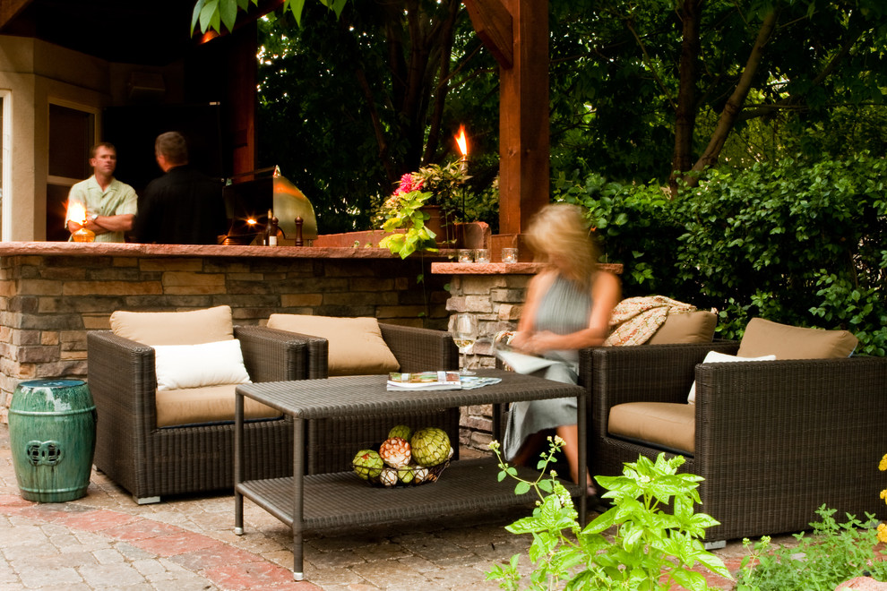 Ptarmigan Outdoor Living Traditional Patio Denver By Lindgren Landscape Houzz