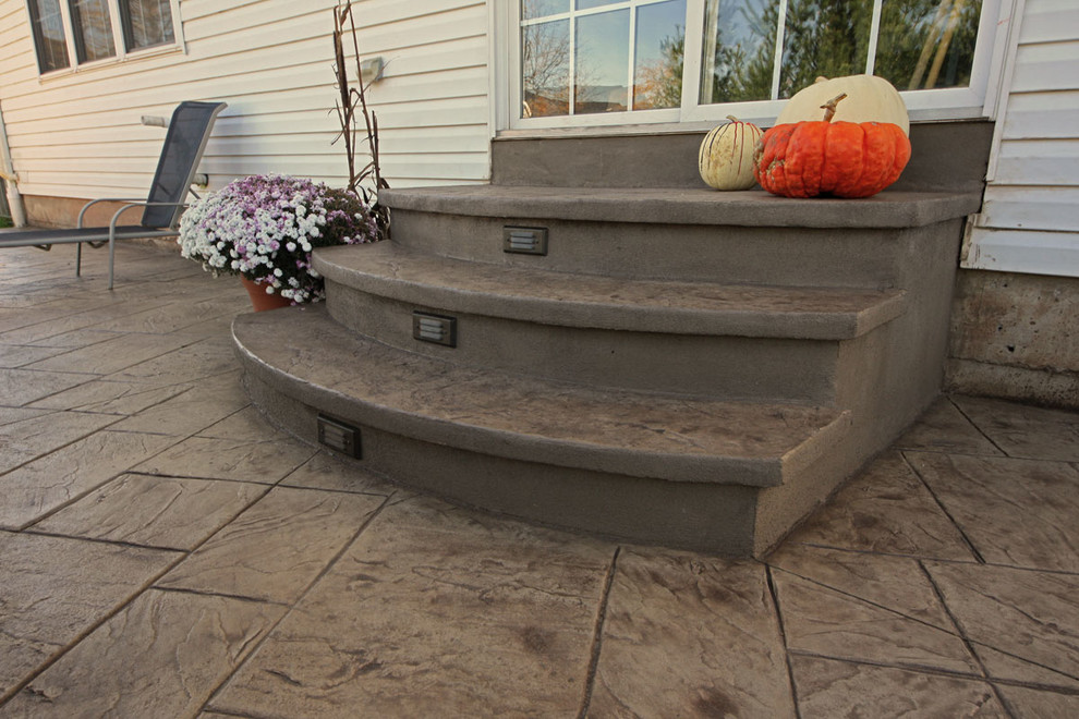 Quakertown Patio, Fire Pit and Landscaping Traditional Patio