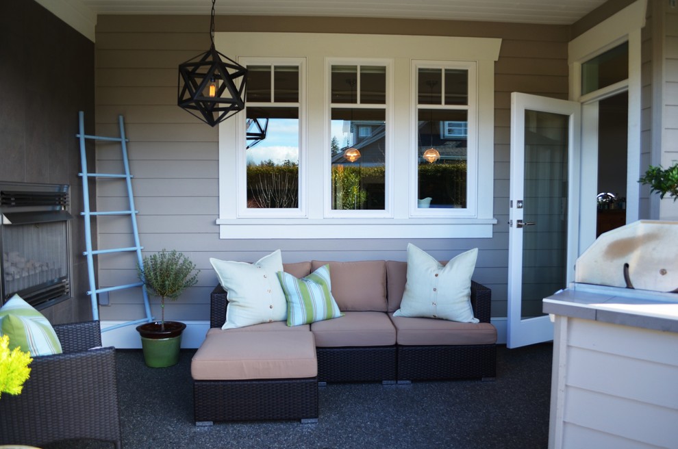Qualicum Beach Residence Traditional Patio Vancouver by