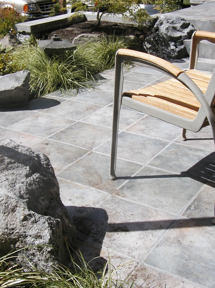 This is an example of a world-inspired patio in Vancouver.